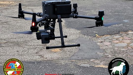 Wodniacy z wymarzonym sprzętem dla ratowania życia i zdrowia ludzi. OSP RW kupiła drona