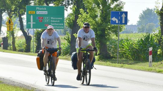 Wszystkie miasta na Mazowszu odhaczone! Darek i Bartek zrealizowali swój rowerowy projekt