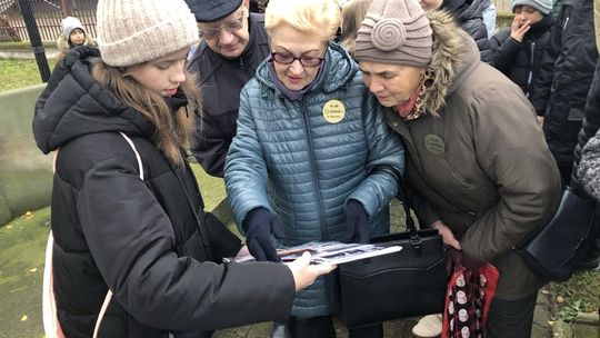 Wycieczka po Płońsku na zwieńczenie projektu Szkoła Dialogu