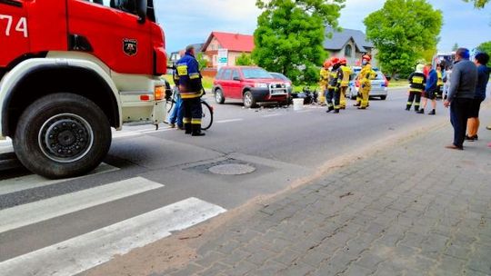 Wymuszenie pierwszeństwa przyczyną sobotniego wypadku w Raciążu 