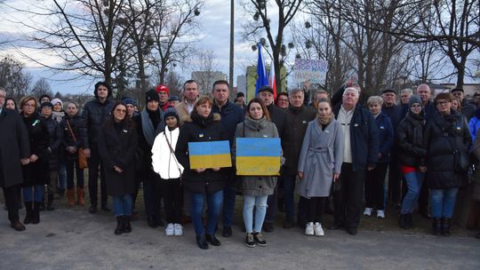 Wyrazili Solidarność z Ukrainą Wyrazili Solidarność z Ukrainą