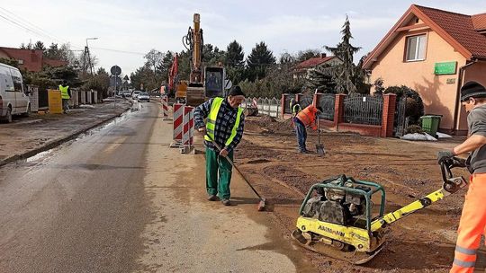 Wznowiono prace remontowe na ulicy Szkolnej