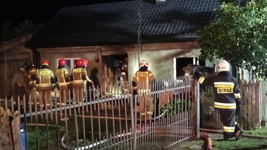 Zaprószenie ognia przypuszczalną przyczyną pożaru domu w Gutarzewie