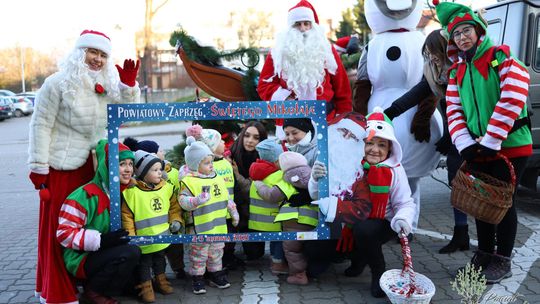 Zaprzęg św. Mikołaja przez 3 dni odwiedził wszystkie 9 gmin w powiecie ciechanowskim