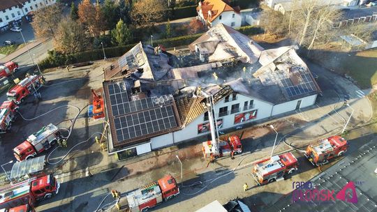 Zatrzymano podejrzanego o podpalenie Biedronki. Mężczyzna był zamknięty w przydomowej przybudówce i udawał, że go…nie ma