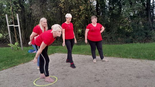 Zawody kół gospodyń wiejskich w bule o Puchar Starosty Ciechanowskiego