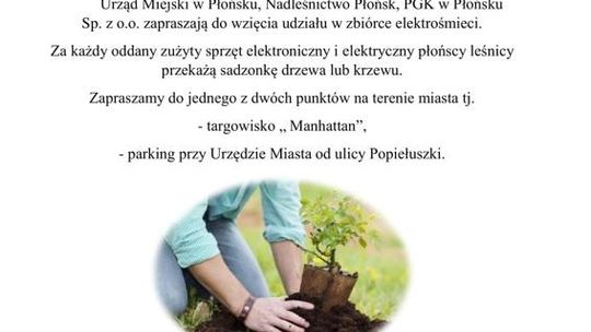 Zbiórka elektrośmieci w Płońsku Zbiórka elektrośmieci w Płońsku