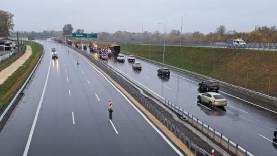 Zmiany na S7. Od wtorku ruch przeniesiony na docelowe jezdnie