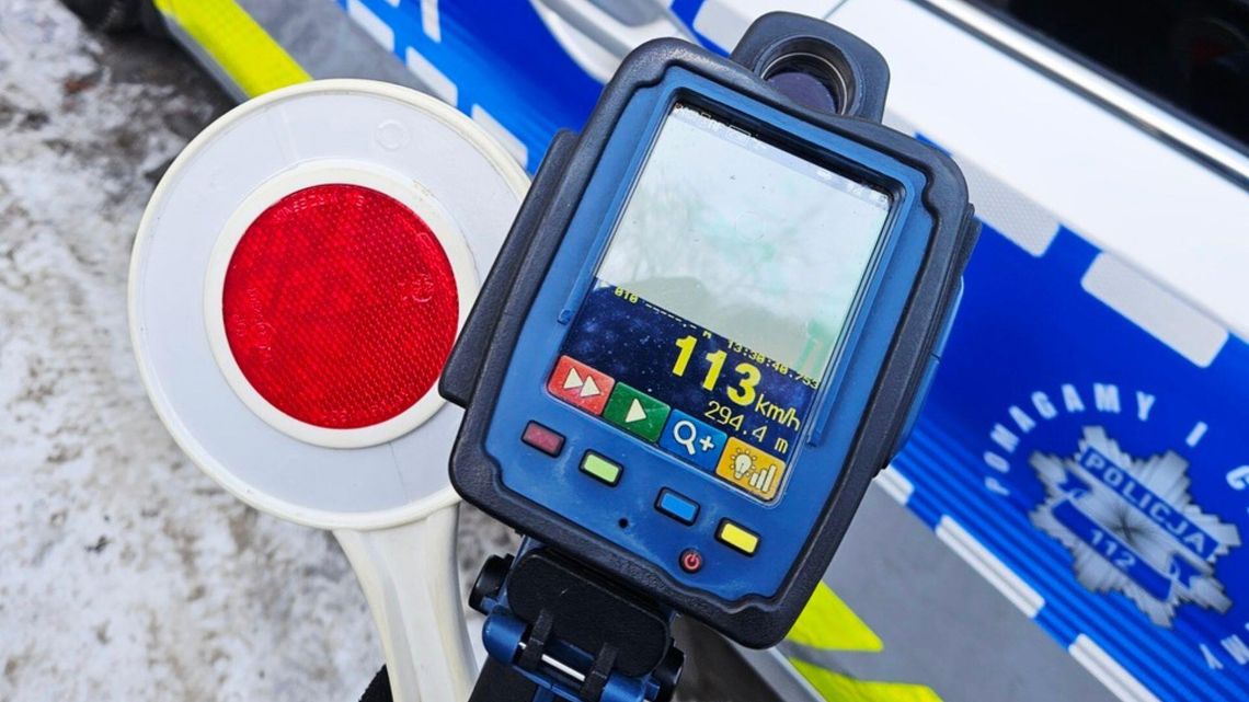 113 km/h po Ciechanowie. Za kierownicą 22-latek z pow. płońskiego