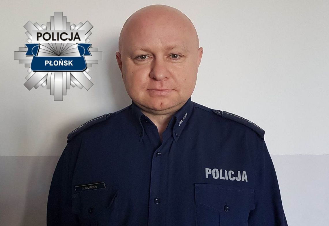 Andrzej Sosnowski nowym dzielnicowym Posterunku Policji w Załuskach