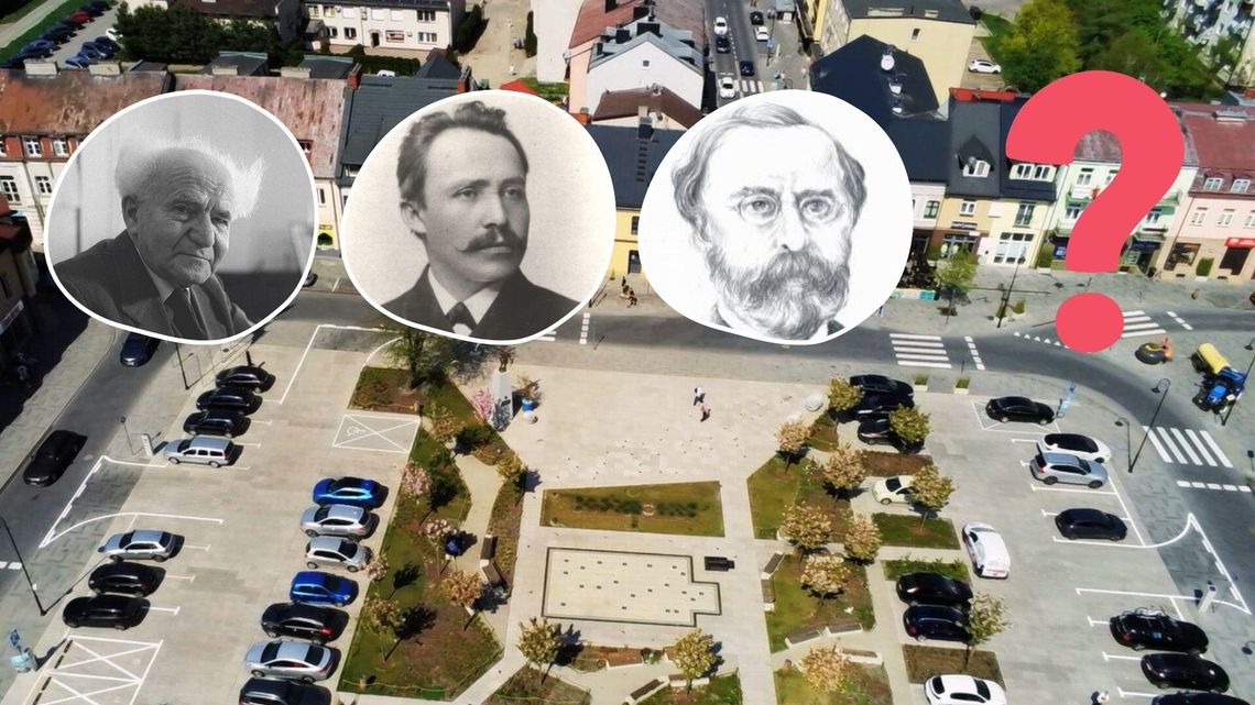 Ben Gurion, Rutkowski, Jędrzejewicz i... 4 popiersia w płońskim rynku