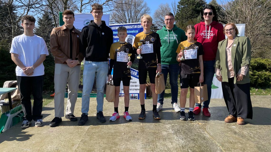 "Bieg po zdrowie" na płońskim Poświętnem w ramach projektu "Bohaterowie serc"