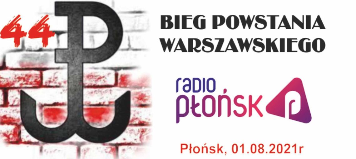 Bieg Powstania Warszawskiego Radia Płońsk 93,6 FM