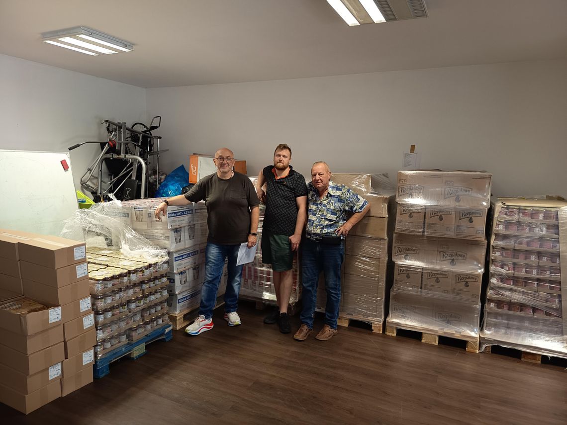 Blisko 6 ton żywności trafiło do potrzebujących z Płońska Blisko 6 ton żywności trafiło do potrzebujących z Płońska
