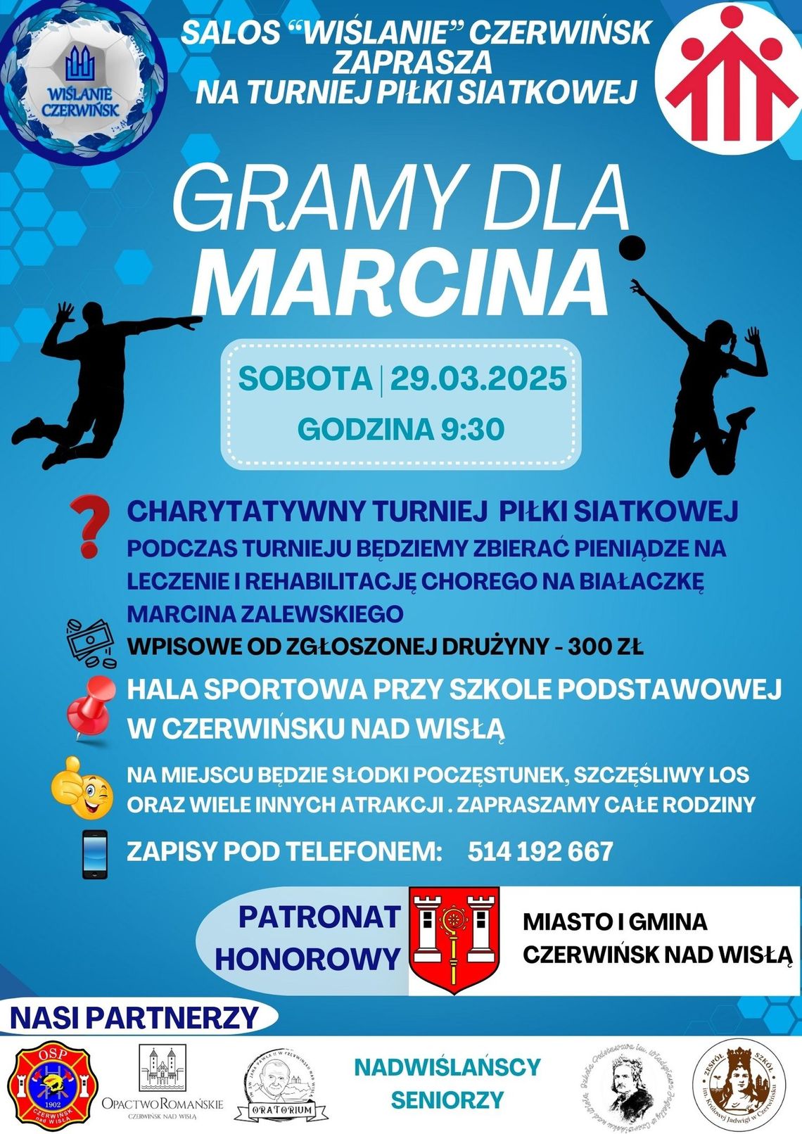 Charytatywny turniej dla Marcina. By wygrał walkę z białaczką