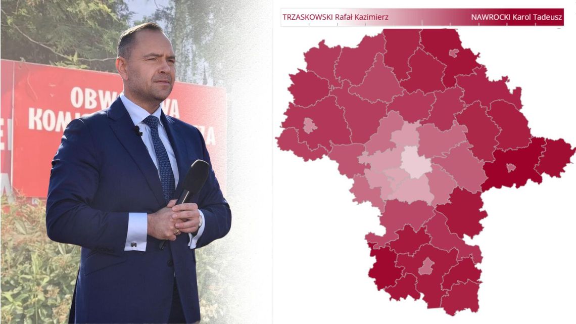 CIECHANÓW, NOWY DWÓR, PŁOCK: Wyniki głosowania w powiatach