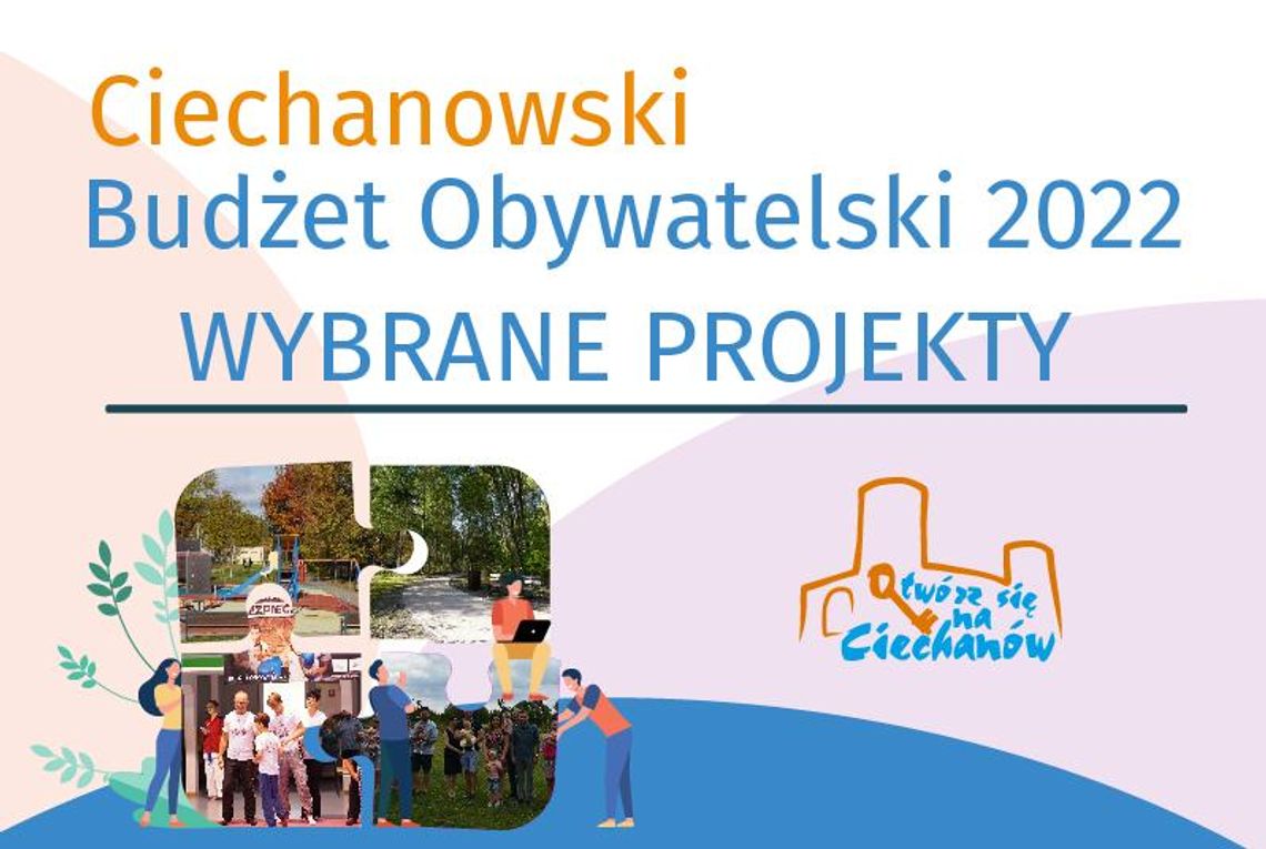 Ciechanowianie wybrali projekty w budżecie obywatelskim