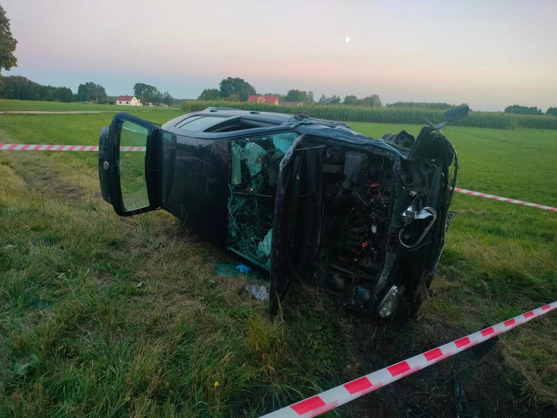 Czołówka po alkoholu w Latonicach. Kierowca miał 2 promile