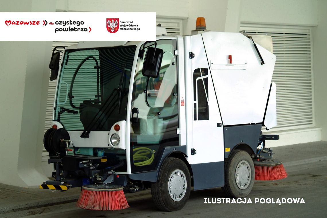 Do Płońska trafi nowoczesna zamiatarka. Miasto pozyskało 100 tys. zł dofinansowania Do Płońska trafi nowoczesna zamiatarka. Miasto pozyskało 100 tys. zł dofinansowania