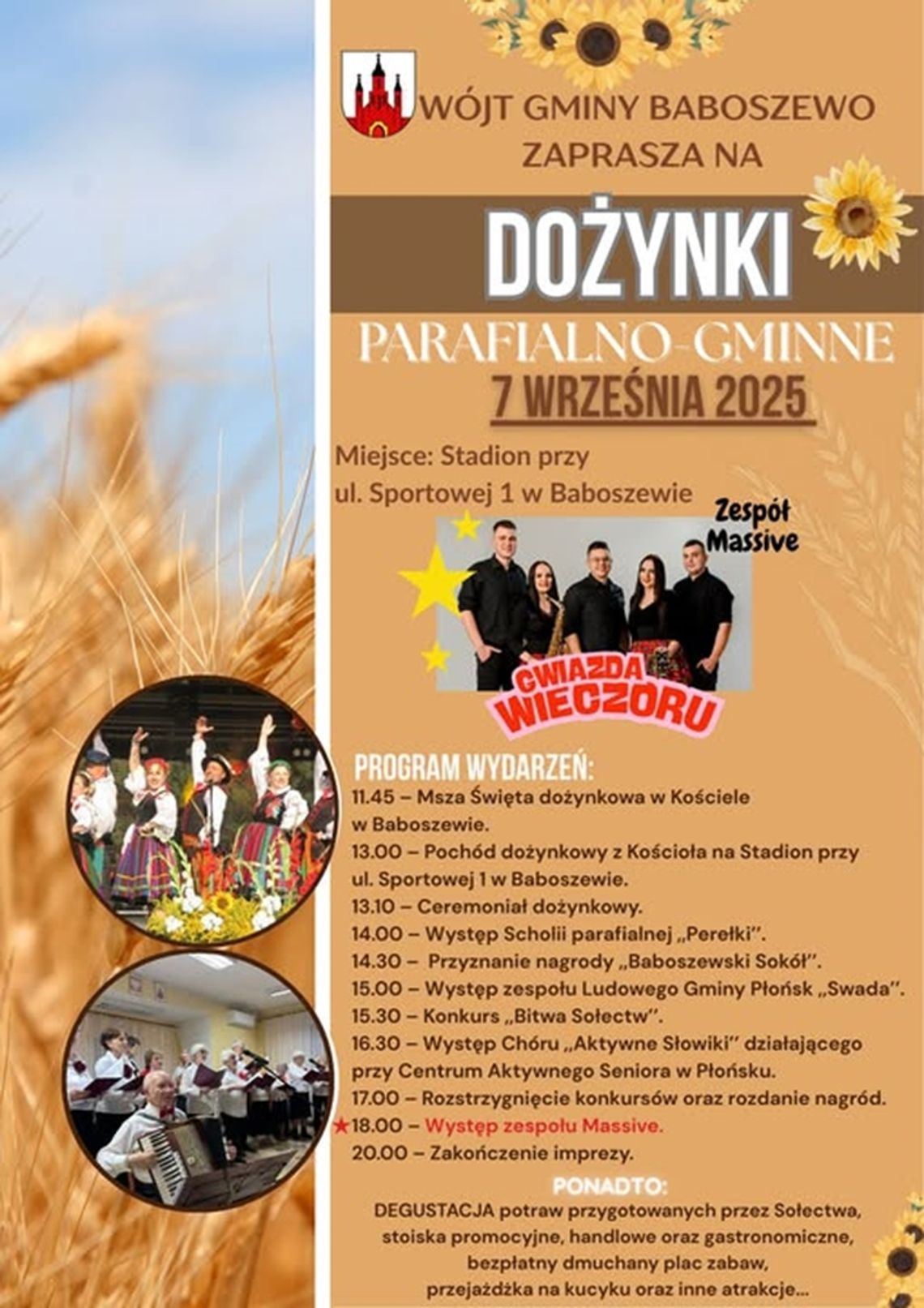 Dożynki w Baboszewie