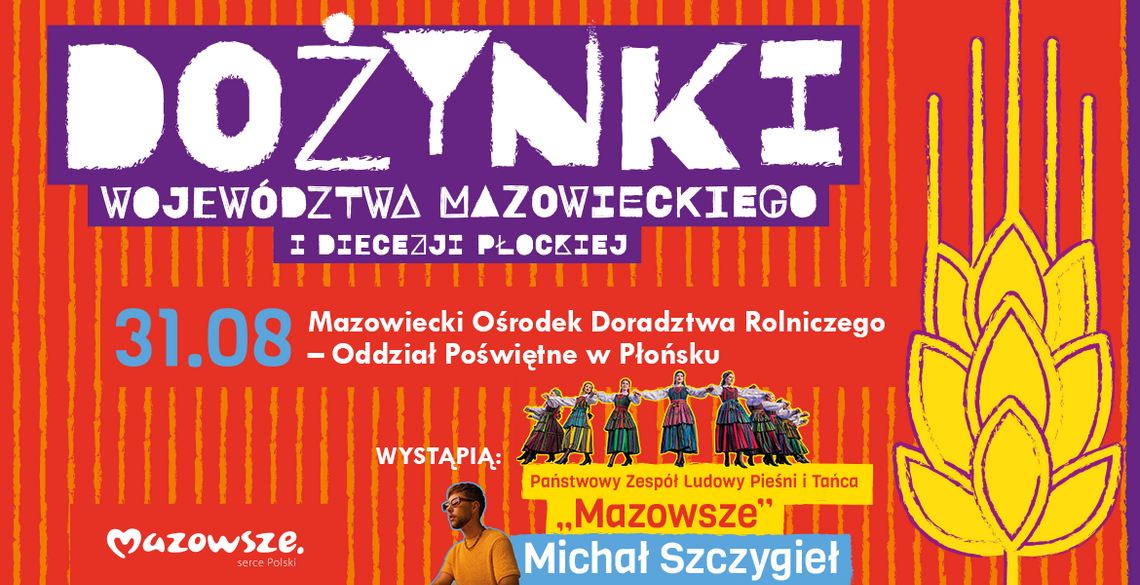 Dożynki Województwa Mazowieckiego w Płońsku