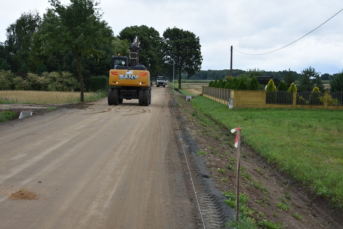 Droga w Strubinach gotowa we wrześniu