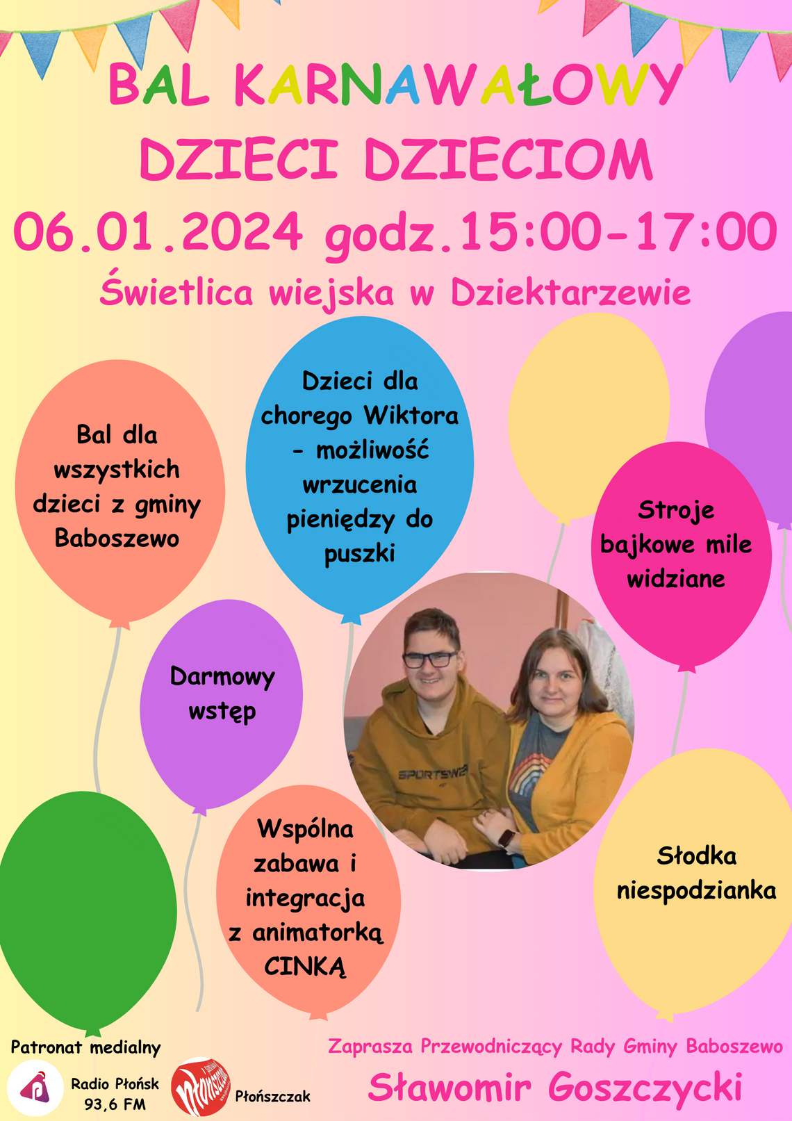 Dzieci-dzieciom. Charytatywny bal przebierańców dla Wiktora