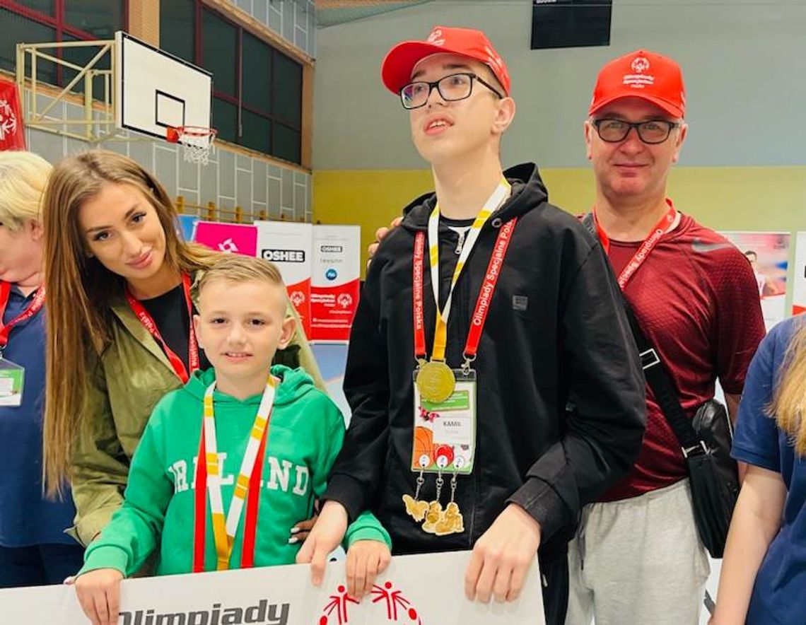 Świetna postawa Dawida i Kamila podczas zawodów Olimpiad Specjalnych