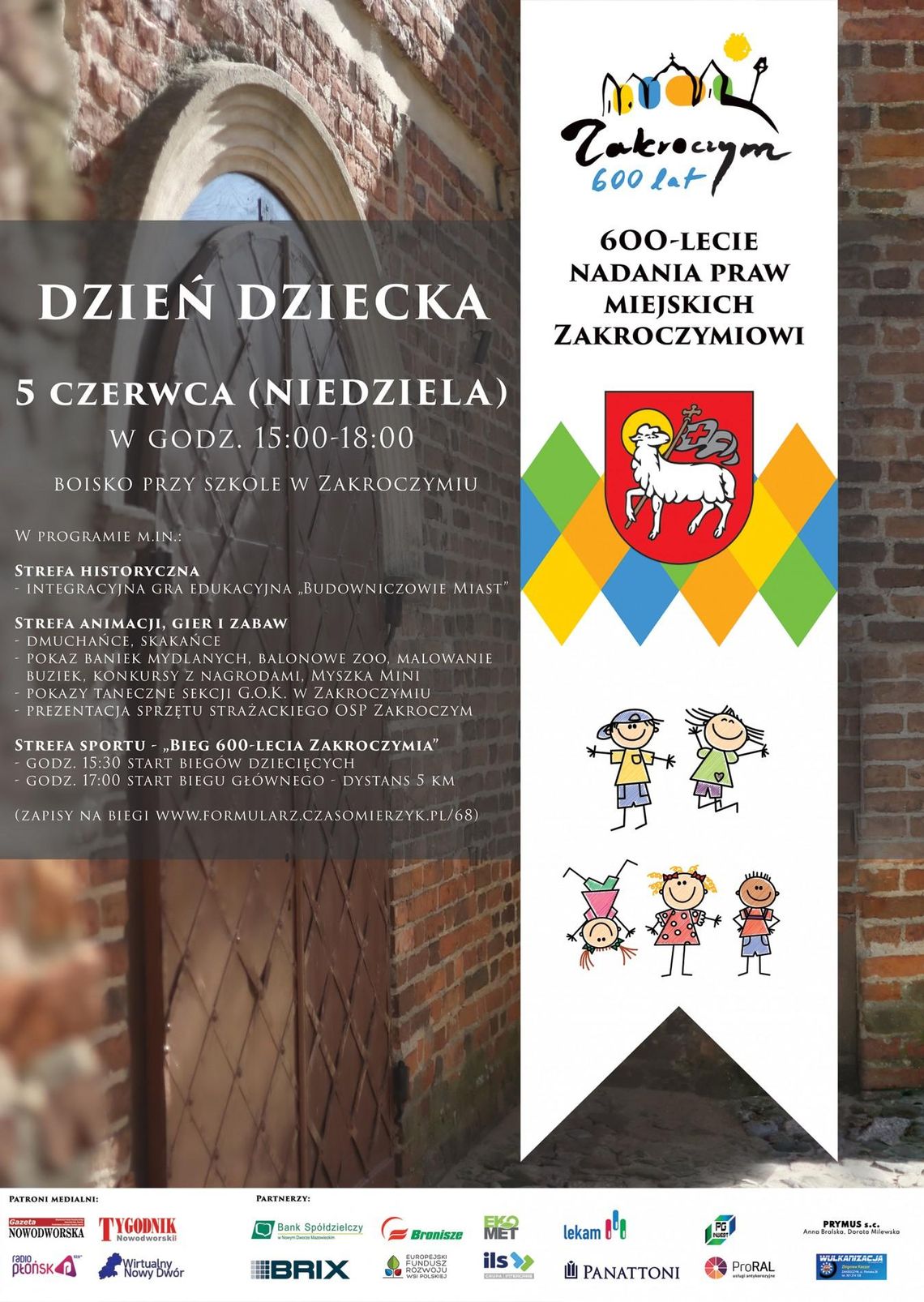 Dzień Dziecka w Zakroczymiu. Historycznie, kulturalnie i na sportowo