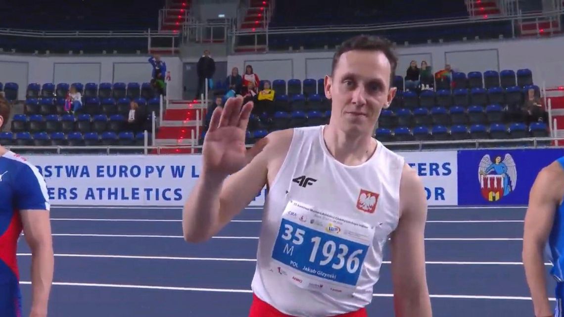 Giżyński tuż za podium ME Masters. Zabrakło 0,04 sekundy