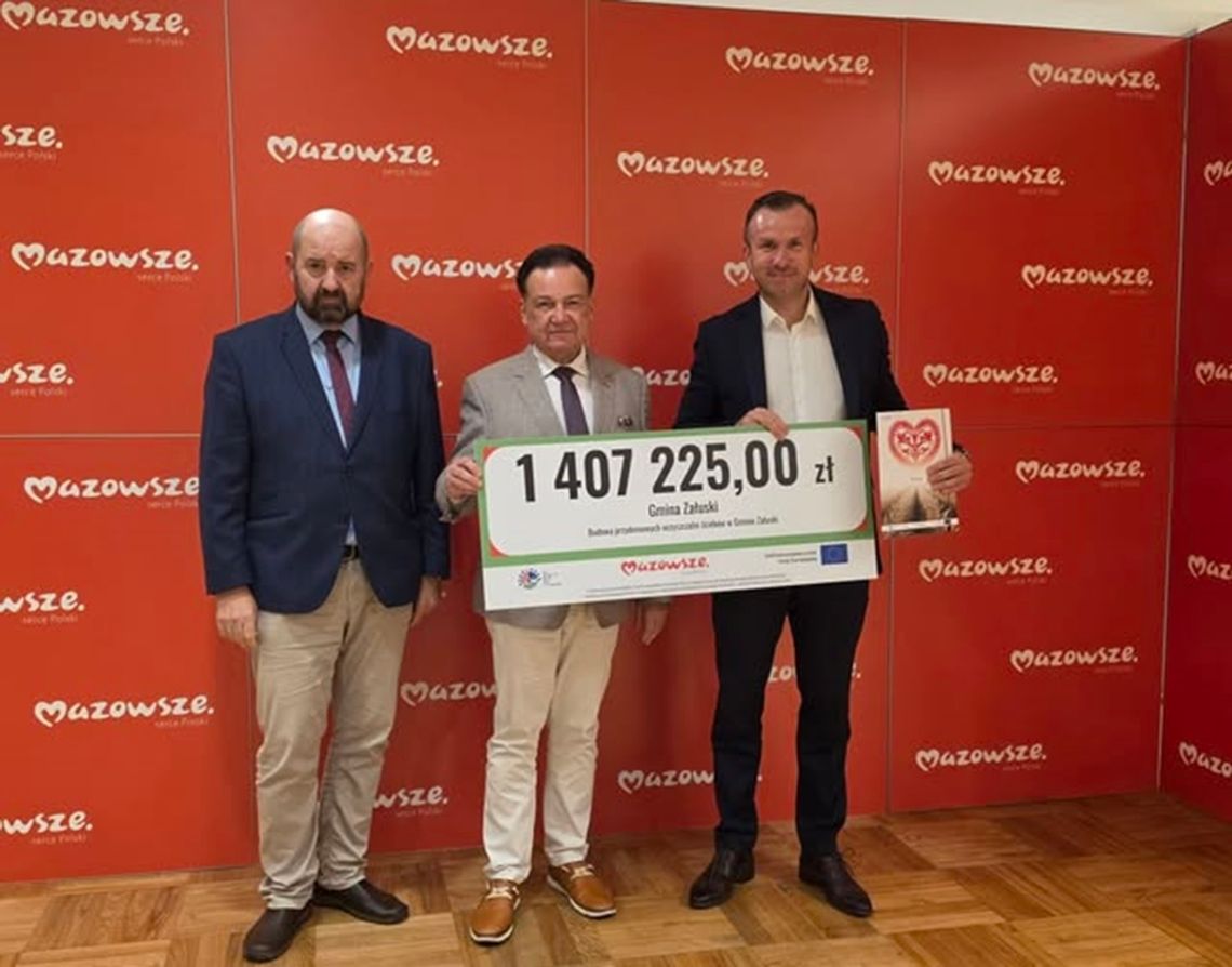 Gmina Załuski z dofinansowaniem na budowę oczyszczalni ścieków Gmina Załuski z dofinansowaniem na budowę oczyszczalni ścieków