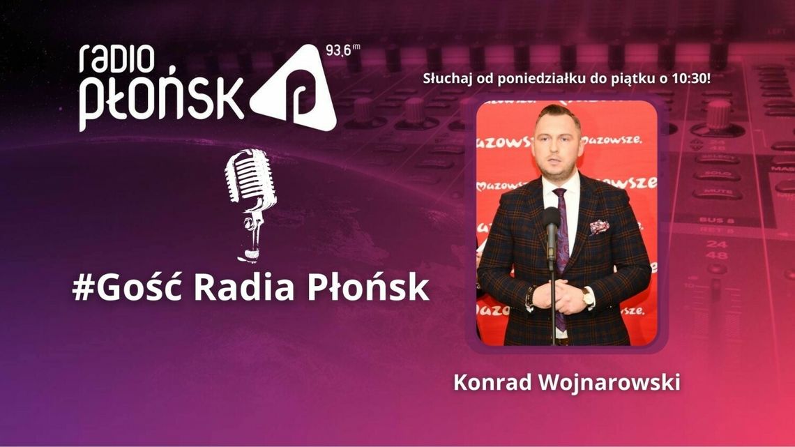 GOŚĆ Radia Płońsk - Konrad Wojnarowski