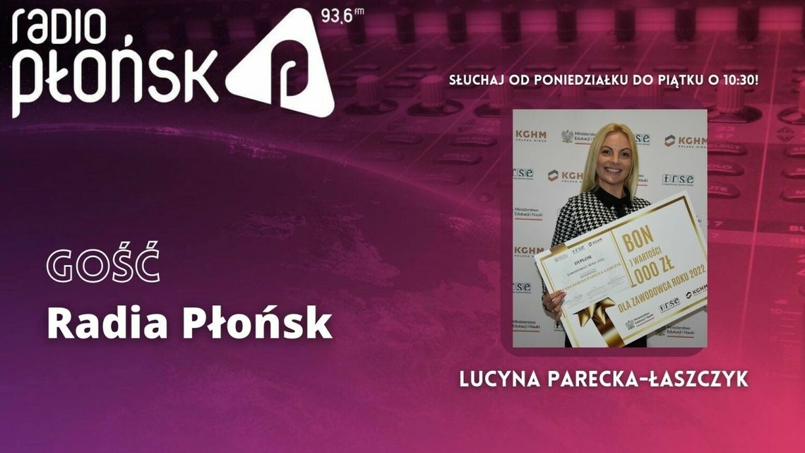 GOŚĆ Radia Płońsk – Lucyna Parecka-Łaszczyk