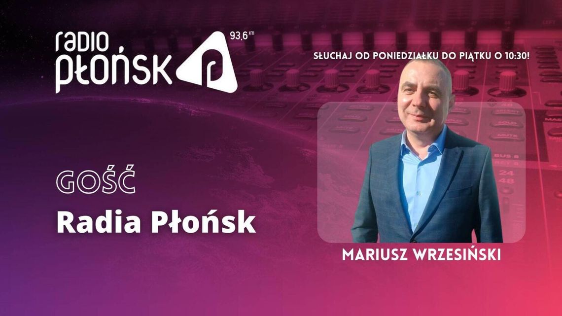 GOŚĆ Radia Płońsk – Mariusz Wrzesiński
