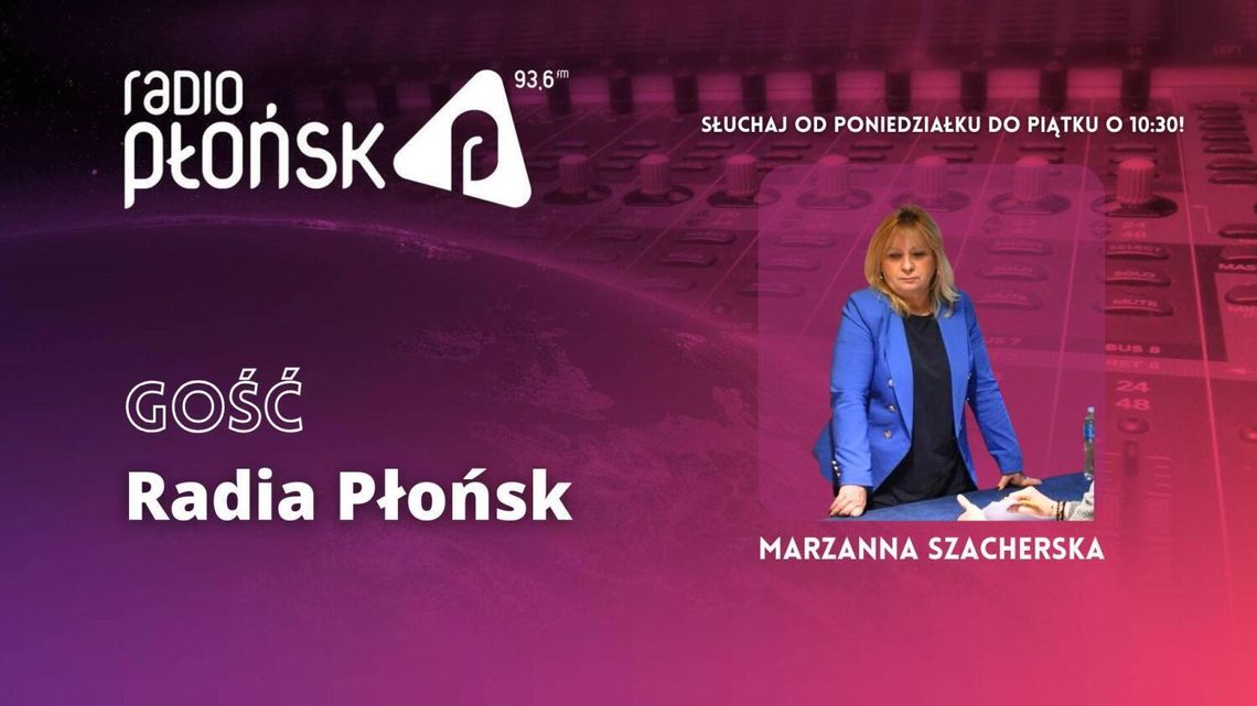 GOŚĆ Radia Płońsk - Marzanna Szacherska