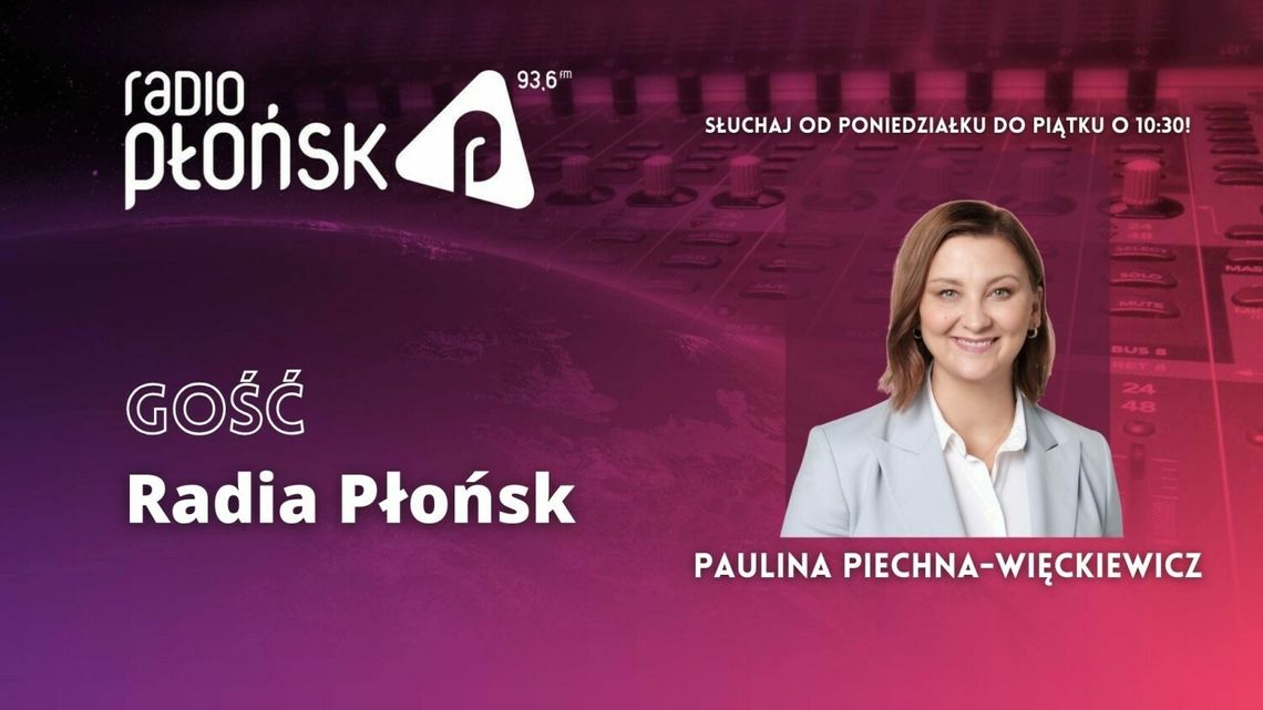 GOŚĆ Radia Płońsk – Paulina Piechna-Więckiewicz