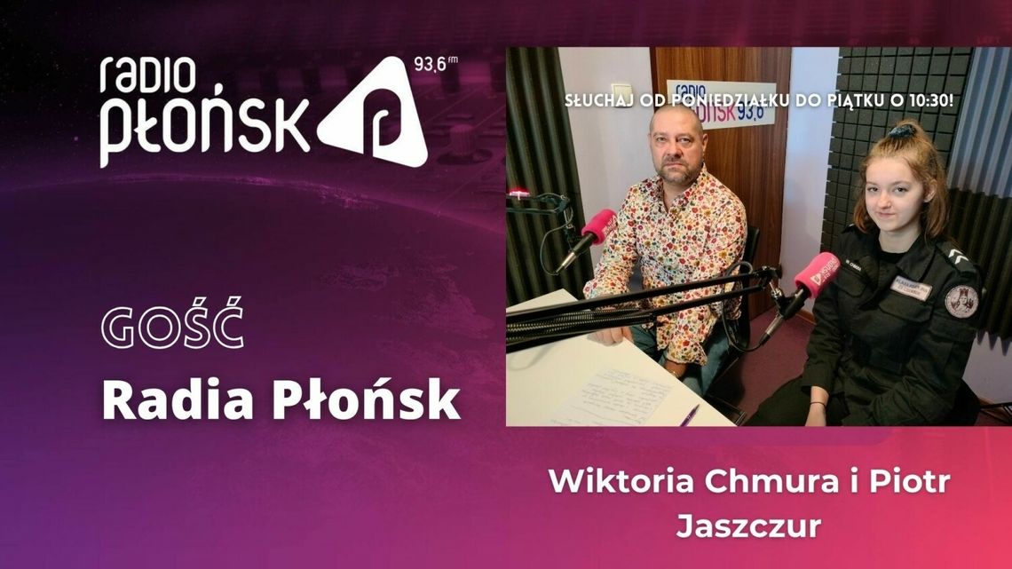 GOŚĆ Radia Płońsk - Wiktoria Chmura i Piotr Jaszczur