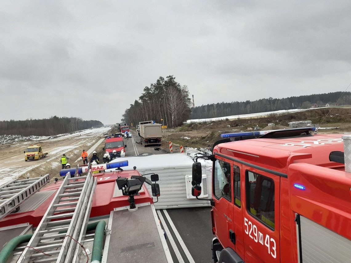 Groźne zdarzenie na DK7