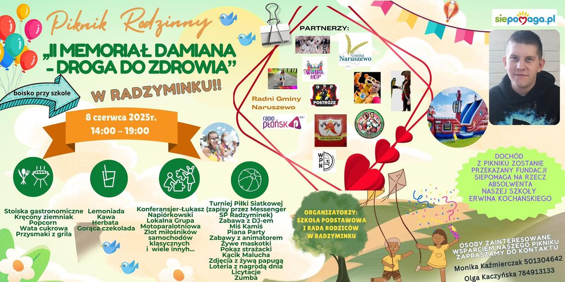 II Memoriał Damiana w Radzyminku. Tym razem pomożemy Erwinowi