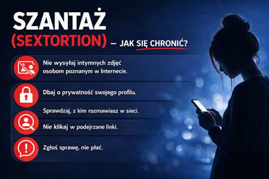 Internetowa znajomość zamieniła się w szantaż