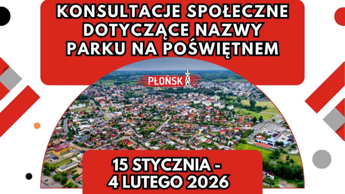Jak nazwać park na Poświętnem? Płoński ratusz zaprasza do konsultacji