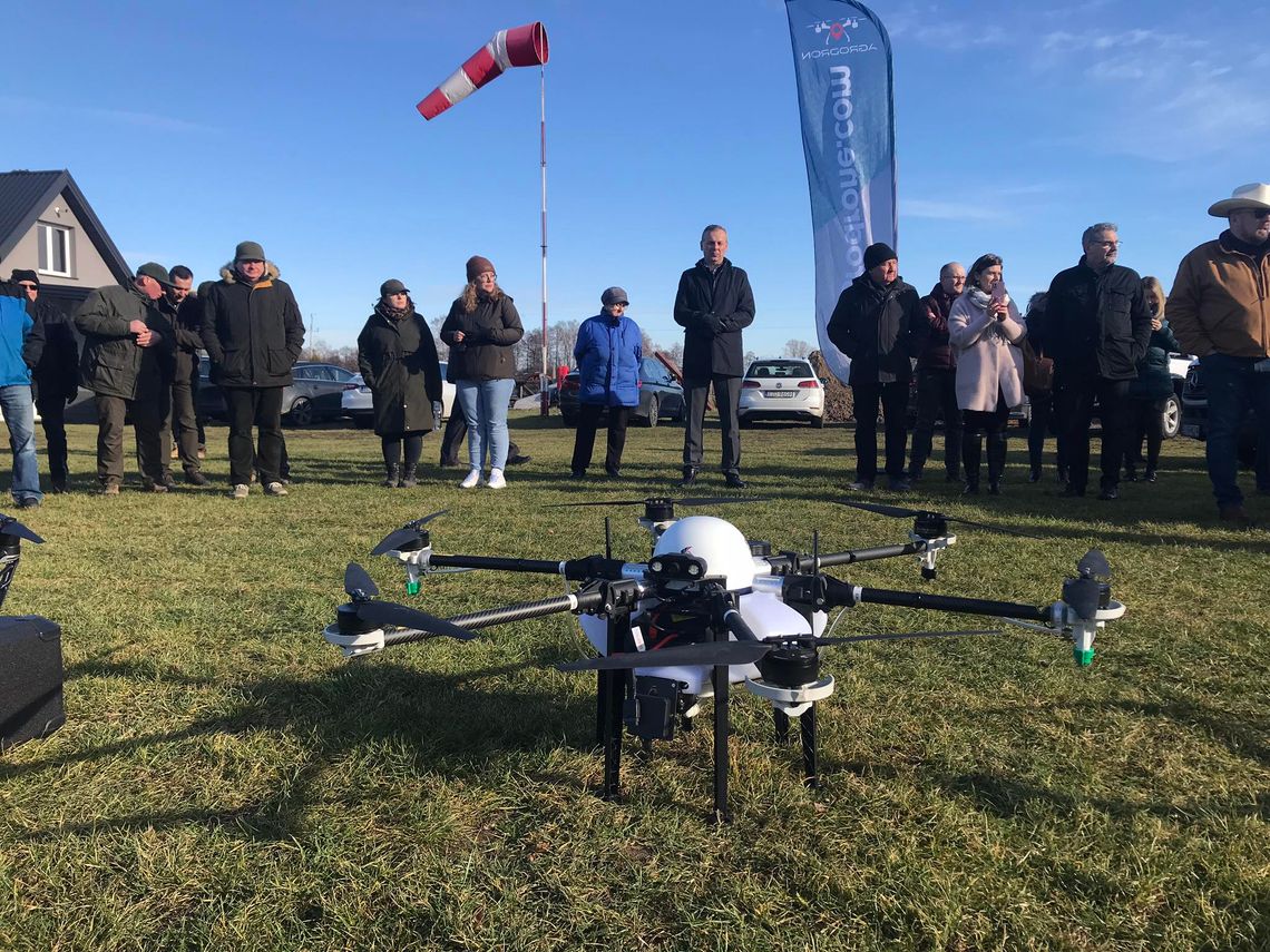Jak rolnik może wykorzystać drony? O tym na prezentacji PIG w Milewie.