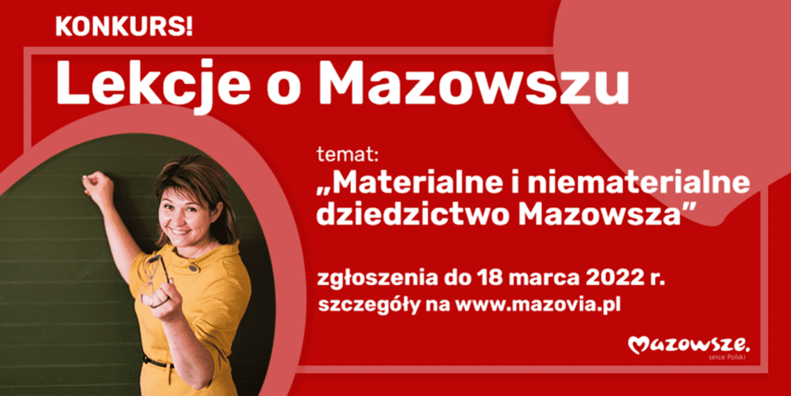 Jak uczyć o Mazowszu? Czekają na najlepsze scenariusze lekcji