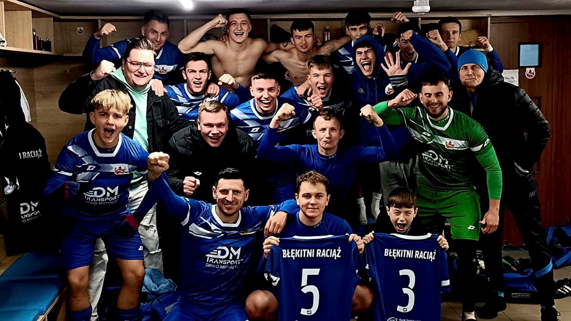 Jako wicemistrz jesieni Błękitni powalczą wiosną o awans