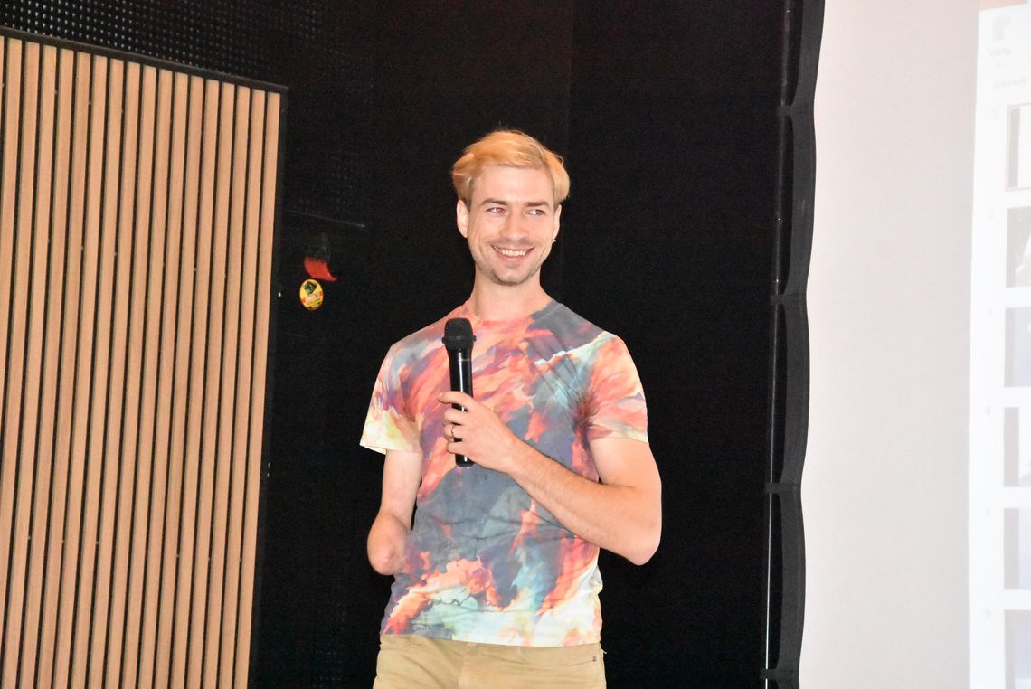 Jan Mela gościem sochocińskiej biblioteki