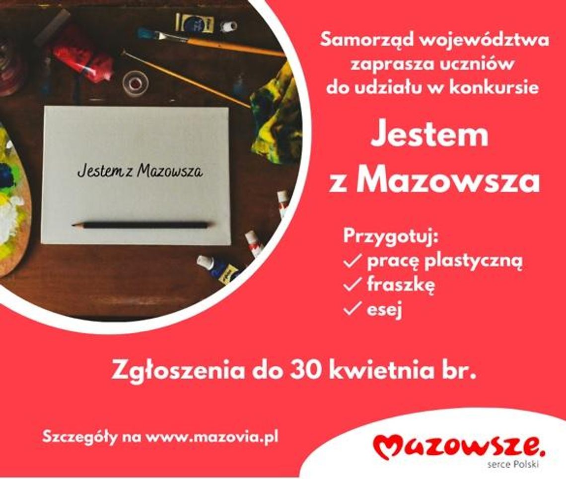 Jestem z Mazowsza – jeszcze tylko dwa tygodnie na zgłoszenia