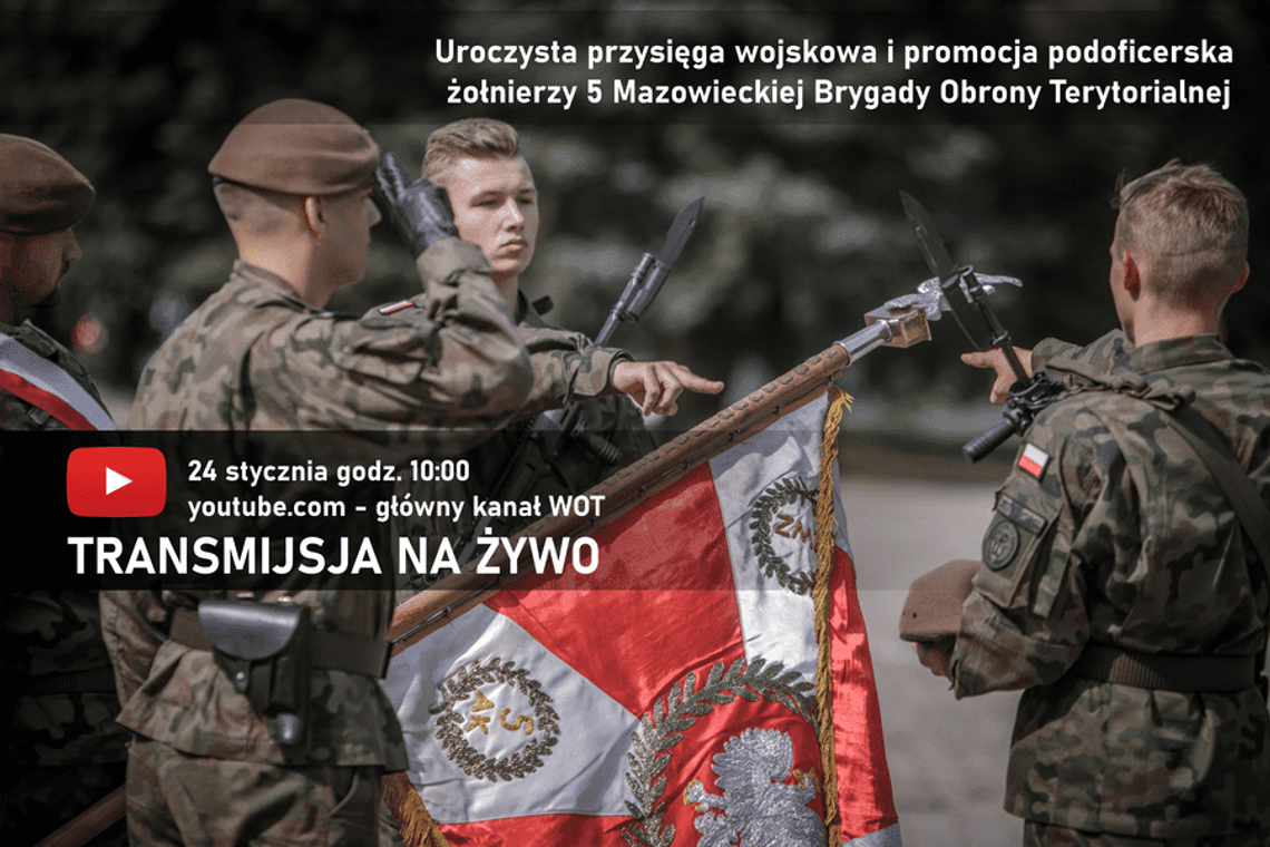 Już w najbliższą niedzielę złożą przysięgę wojskową 