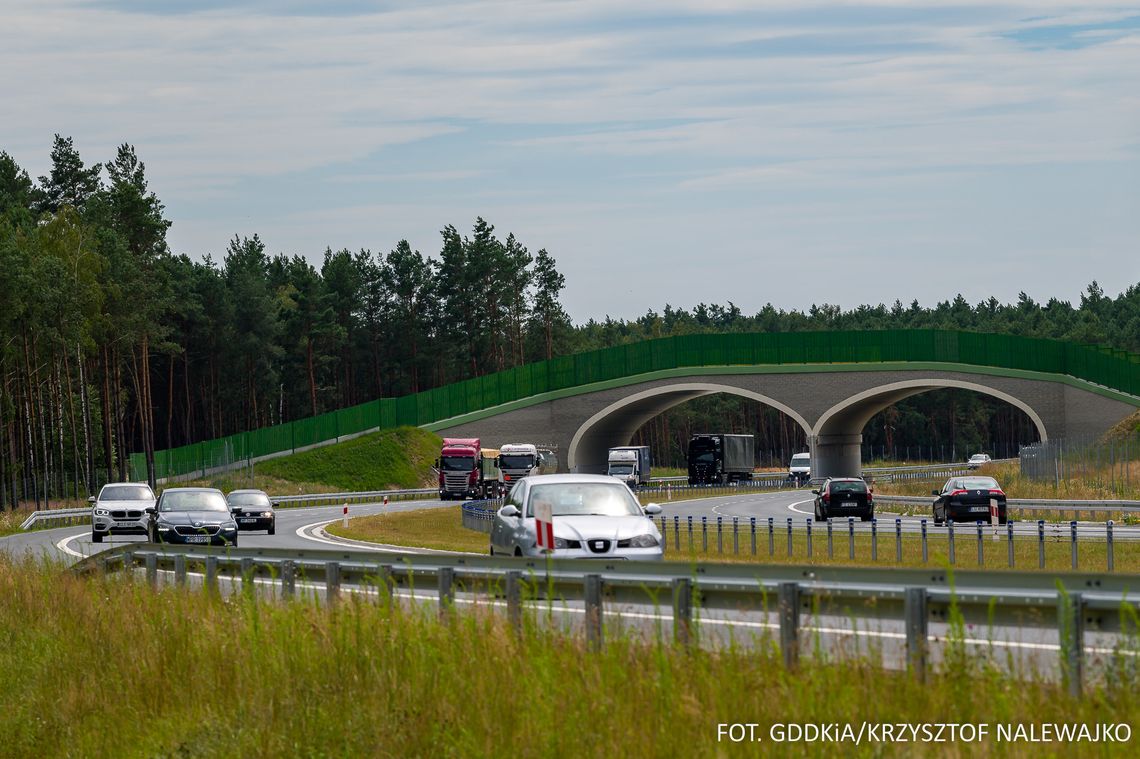 Kierowcy trasą S7 pomiędzy Napierkami a Płońskiem pojadą z prędkością 120 km/h