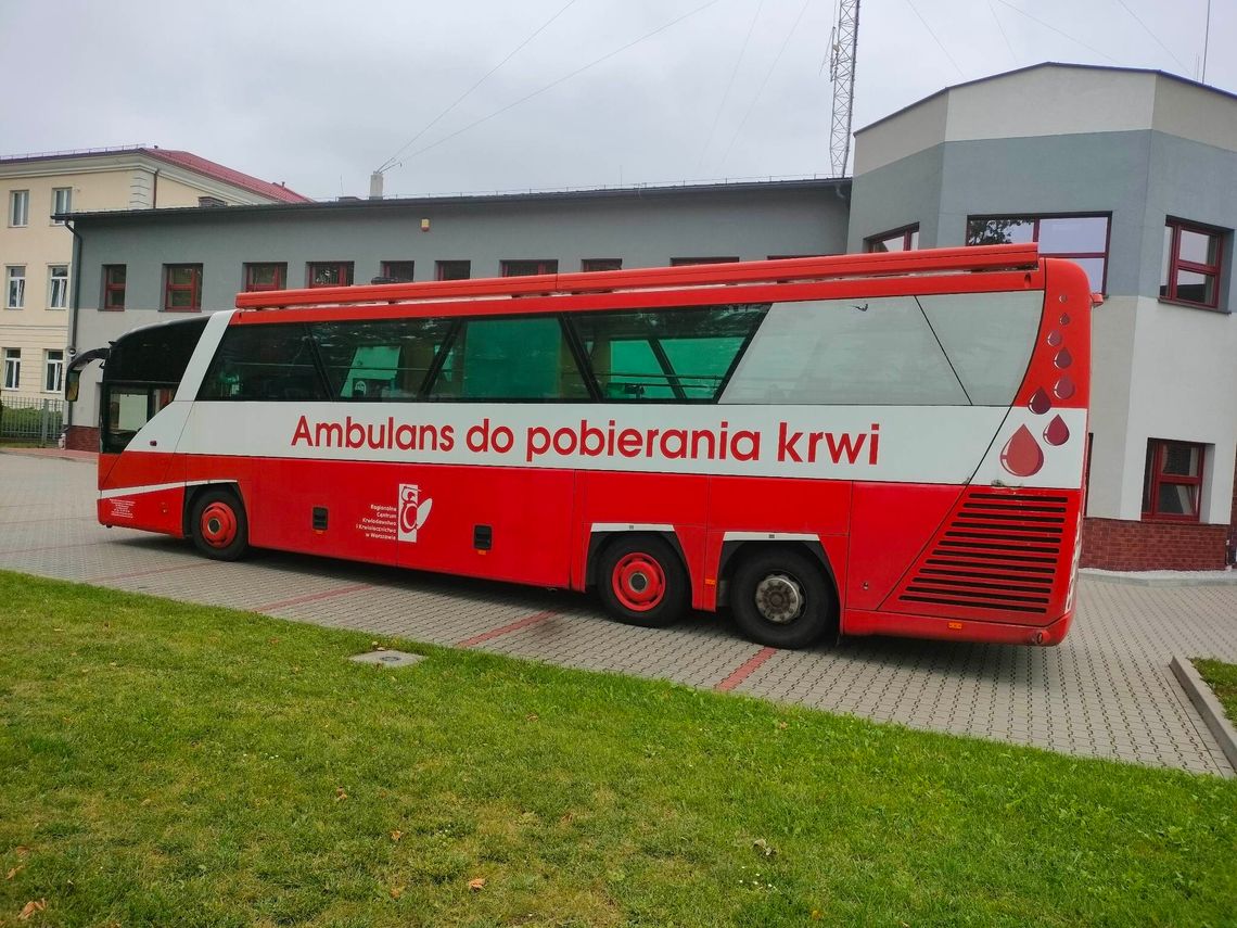 Kolejna zbiórka krwi strażaków. Tym razem na pomoc dla Tymka