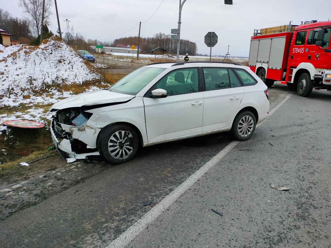 Kolejny wypadek na DK50. Jedna osoba trafiła do szpitala